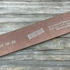 Accessories | Bernd Gotz Belt Tan Genuine Leather German  display picture 3